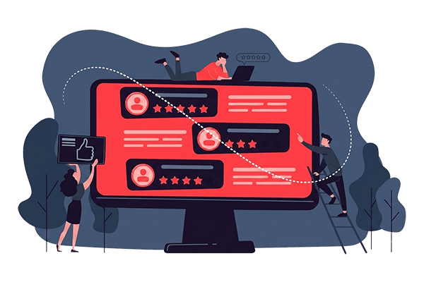 Reviews Illustration